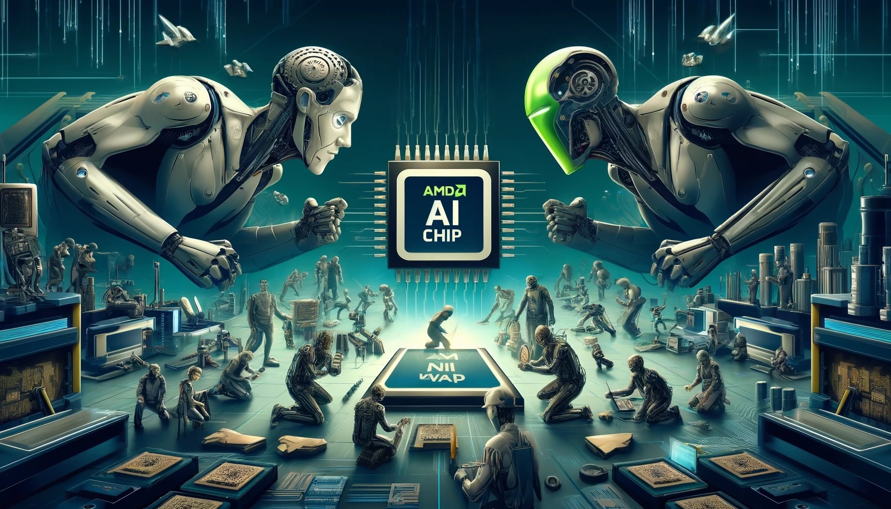 NVIDIA perd le part de marché des GPU face à AMD et Intel au dernier trimestre de 2024