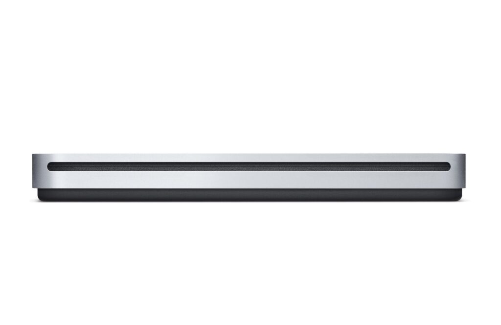 Apple dit adieu à son historique SuperDrive USB, son lecteur de CD et DVD.