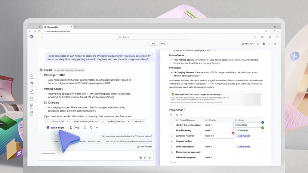 Microsoft lance la deuxième vague d'innovations pour Copilot dans Microsoft 365