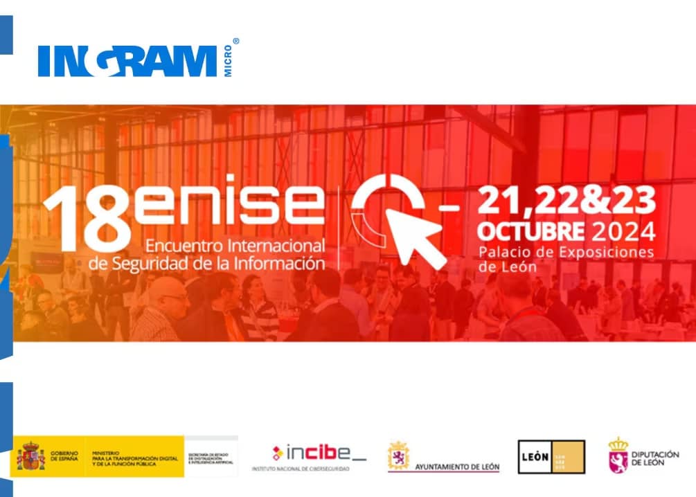 Ingram Micro et leaders en cybersécurité unissent leurs forces à ENISE 18 pour renforcer la protection numérique en Espagne.