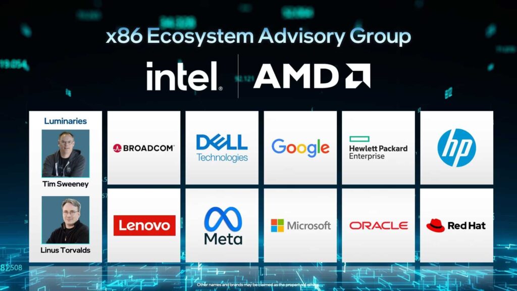 Intel et AMD créent un groupe consultatif pour accélérer l'innovation dans l'écosystème x86