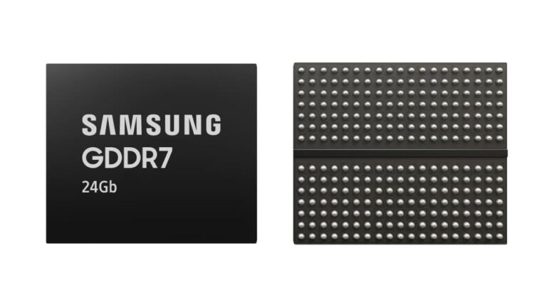 Samsung présente la première DRAM GDDR7 de 24 Gb pour la prochaine génération de calcul IA