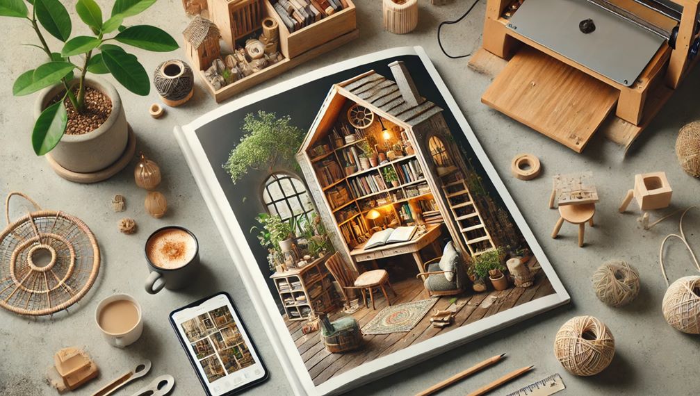 Tendances futures en DIY : convergence des Book Nooks et de la technologie