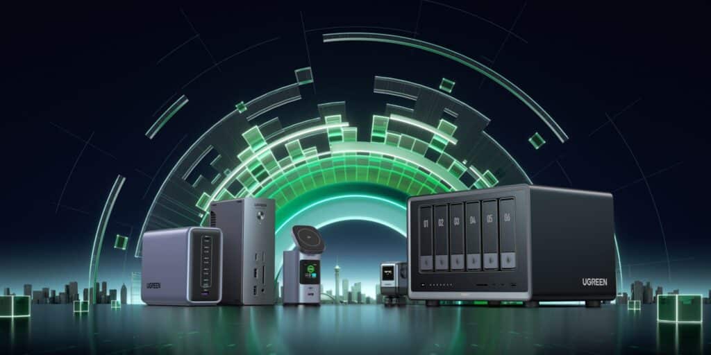 UGREEN présente au CES 2025 sa série innovante NASync AI NAS