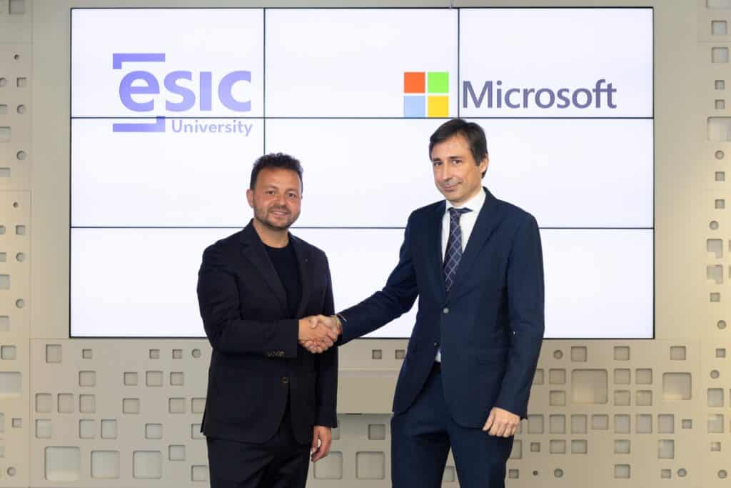 ESIC Université et Microsoft s'associent pour renforcer la formation en ingénierie informatique