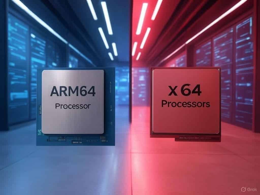 ARM64 vs X86 : Choix d'architecture dans les serveurs et son impact sur le cloud