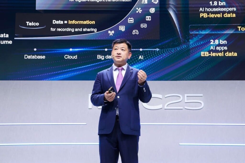 Huawei lance des solutions de stockage de données optimisées pour l'IA au MWC 2025