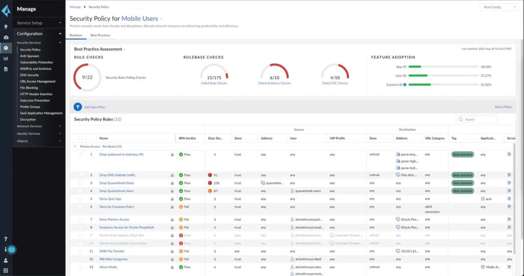 Palo Alto Networks présente Prisma SASE 5G : La protection avancée pour l'ère 5G