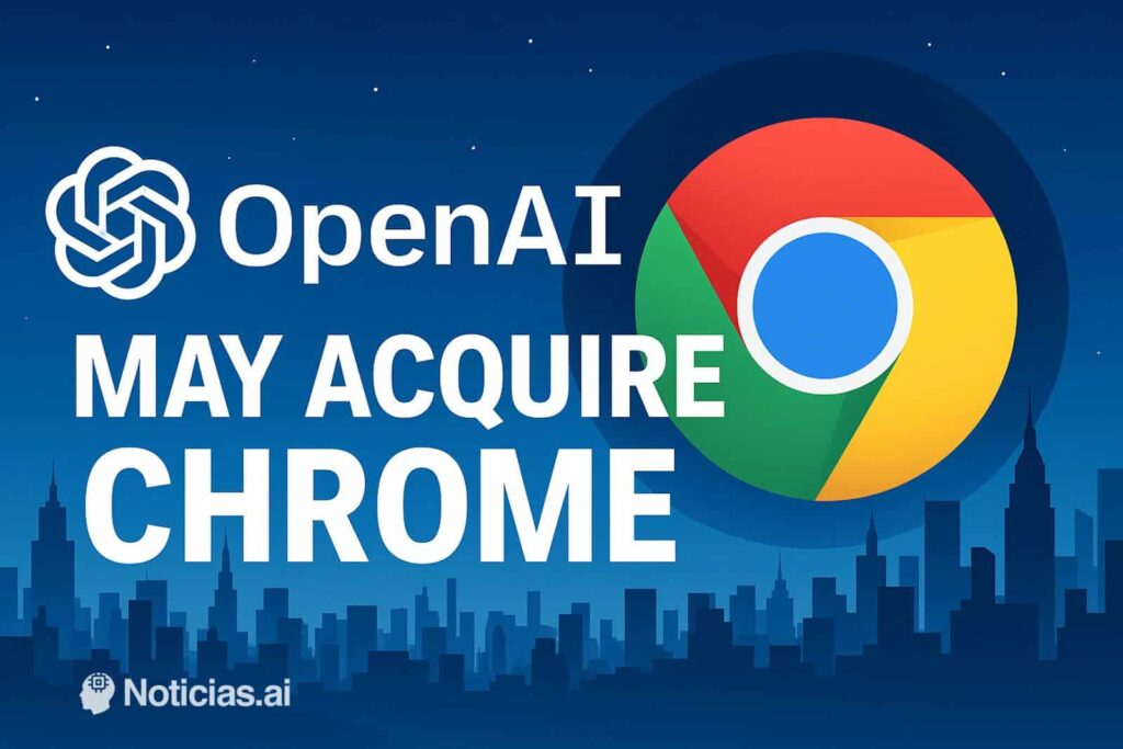Chrome dans le collimateur : OpenAI et d'autres entreprises d'intelligence artificielle pourraient enchérir pour le navigateur si Google est contraint de le vendre.