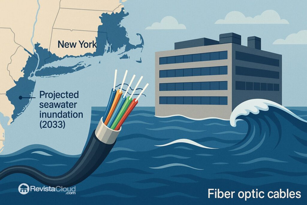 L'élévation du niveau de la mer menace les centres de données et les câbles Internet : un défi urgent pour l'avenir numérique