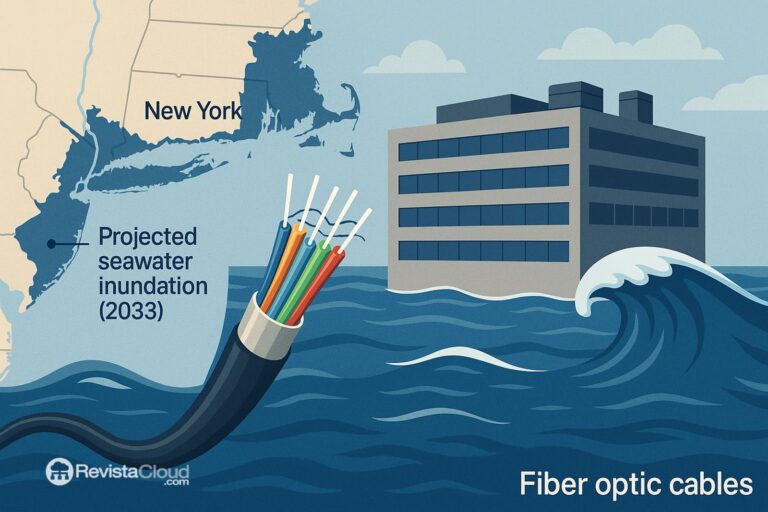 L'élévation du niveau de la mer menace les centres de données et les câbles Internet : un défi urgent pour l'avenir numérique