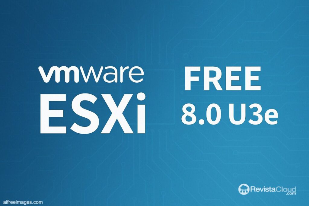 VMware ESXi redevient gratuit avec la version 8.0 U3e, mais la communauté doute de sa pérennité