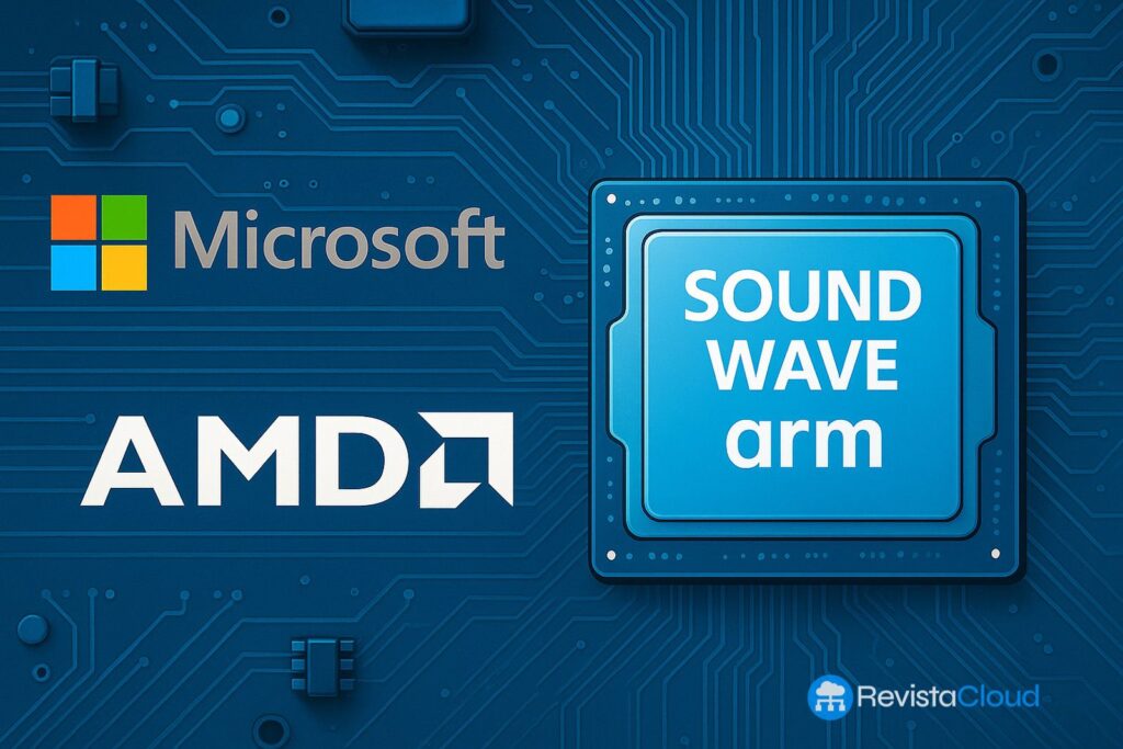 Fuite révèle qu'AMD prépare un SoC Arm nommé « Sound Wave » pour de futurs appareils Surface de Microsoft.