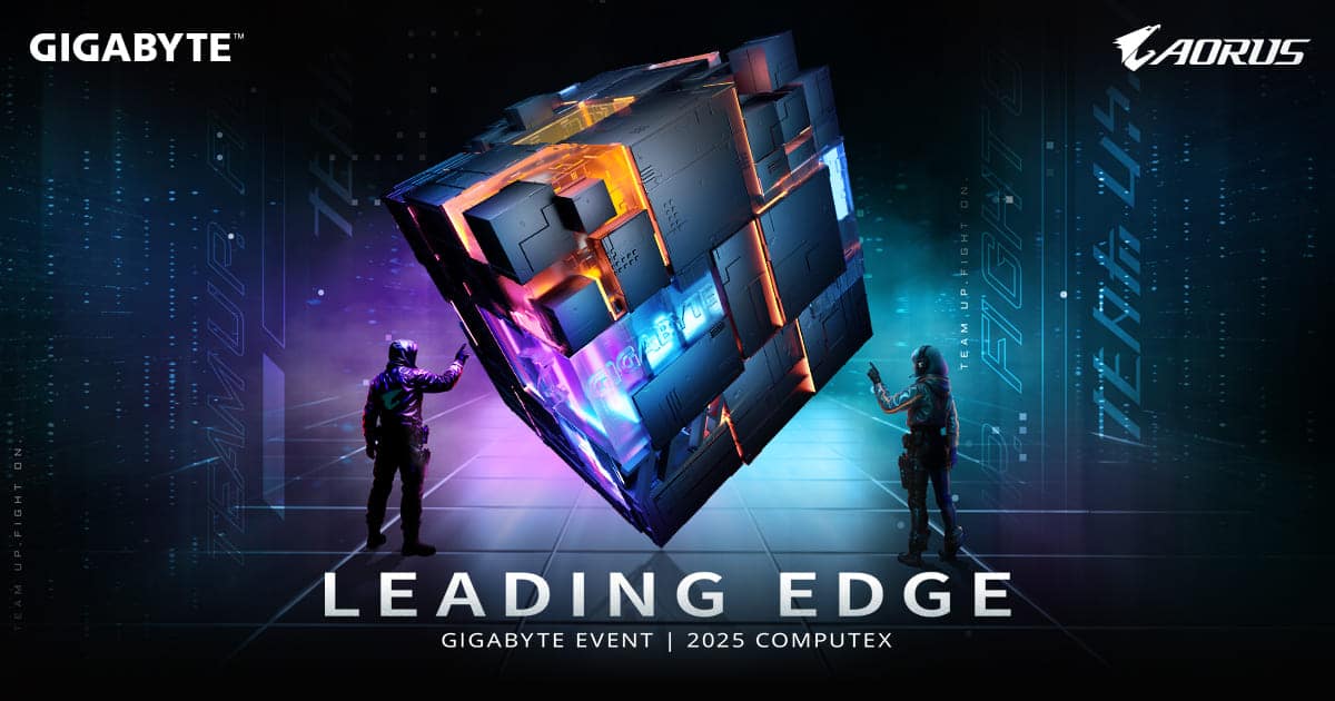 GIGABYTE présente au COMPUTEX 2025 son engagement total envers l'intelligence artificielle avec la série “LEADING EDGE”