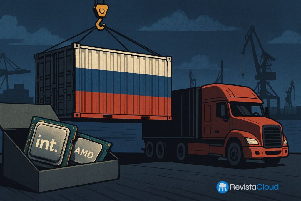 La Russie défie les sanctions : les importations de CPU d'Intel et d'AMD augmentent malgré l'encerclement international