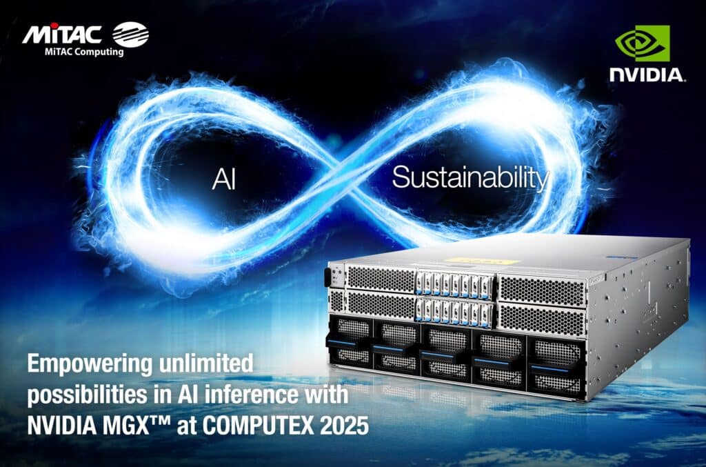 MiTAC Computing présente le serveur G4527G6 à COMPUTEX 2025 : une solution MGX de nouvelle génération pour usines d'IA