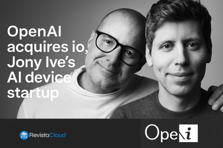 OpenAI acquiert io, la société de Jony Ive, pour concevoir des appareils axés sur l'intelligence artificielle.