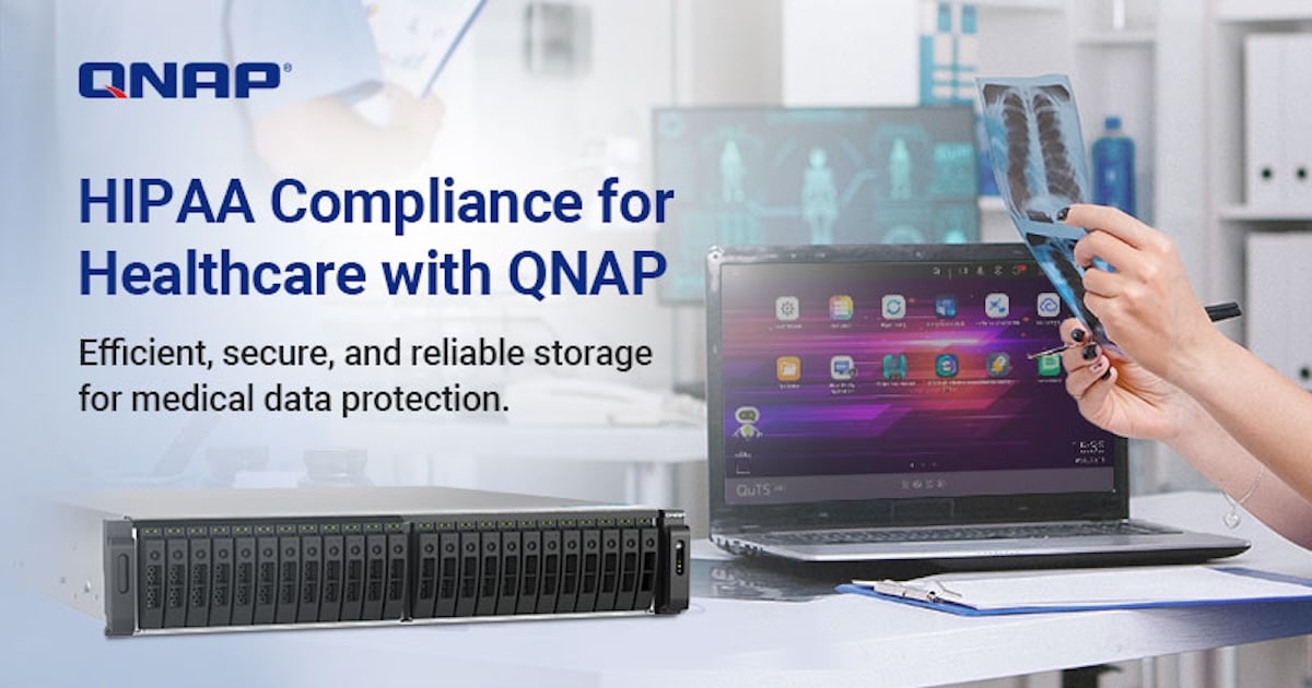 QNAP renforce la sécurité des données de santé avec des solutions NAS conformes à la HIPAA