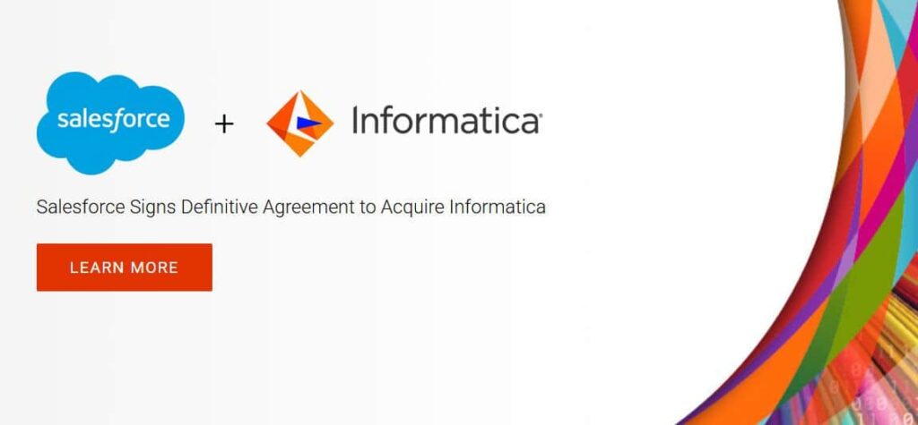 Salesforce achète Informatica pour 8 milliards de dollars afin de renforcer son leadership en IA et gestion des données