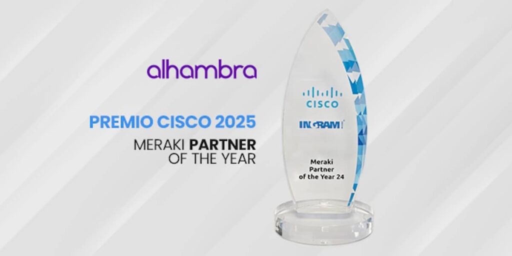 Alhambra IT, reconnu comme Partenaire de l'Année Meraki par Cisco