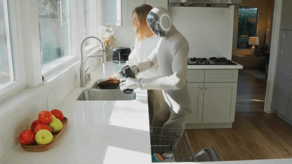 Des robots qui apprennent comme des humains : voilà comment 1X Technologies imagine l'avenir avec l'aide de NVIDIA.