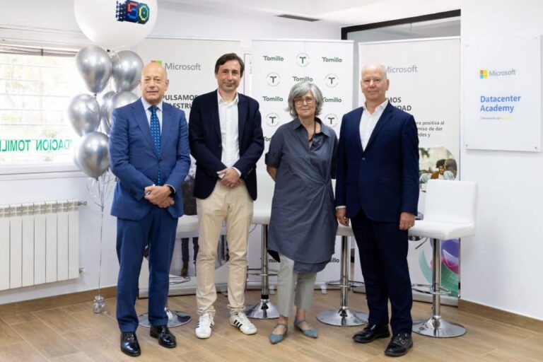 Microsoft et la Fondation Tomillo inaugurent à Madrid la première Data Center Academy d'Espagne