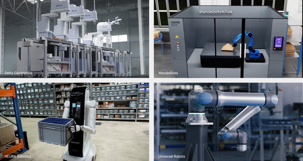 NVIDIA propulse la nouvelle ère de la robotique industrielle à Automatica 2025.