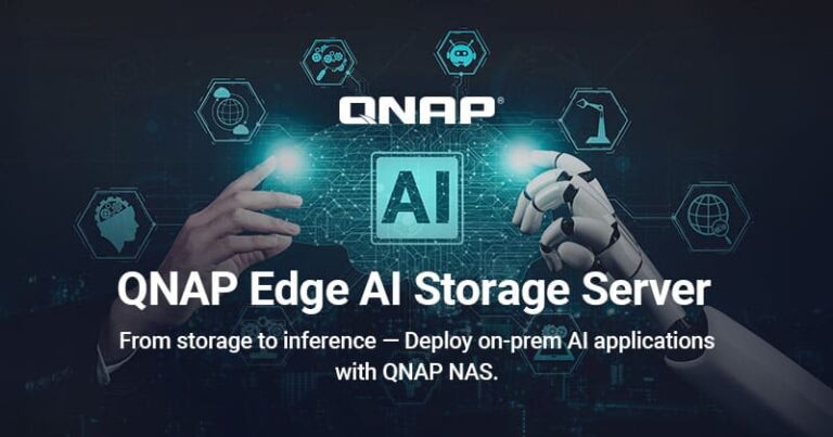 QNAP présente le Serveur de stockage Edge AI