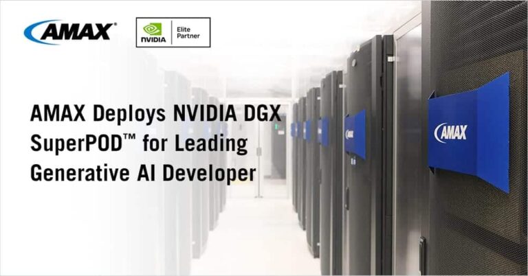 AMAX déploie un SuperPOD NVIDIA DGX B200 pour accélérer l'IA générative à l'échelle exa