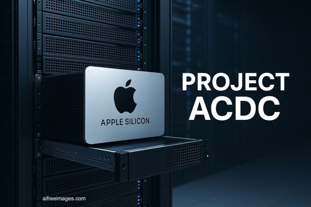 Apple prépare son offensive silencieuse dans le cloud avec le Project ACDC et les puces Apple Silicon.