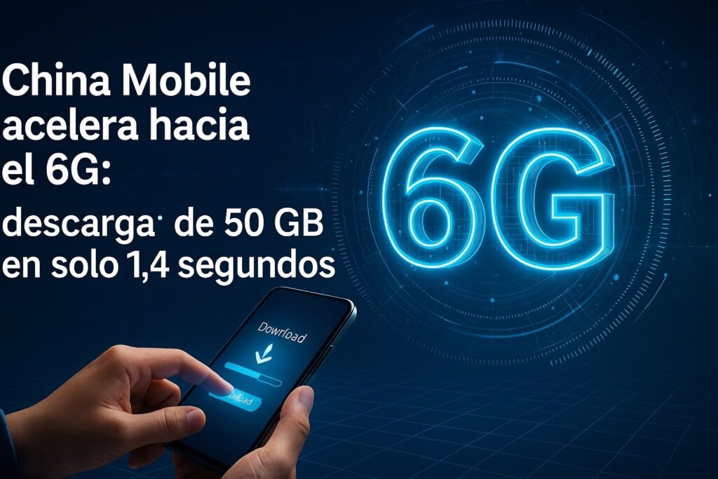 Chine Mobile accélère vers la 6G : téléchargement de 50 Go en seulement 1,4 seconde et un avenir qui ressemble à de la science-fiction
