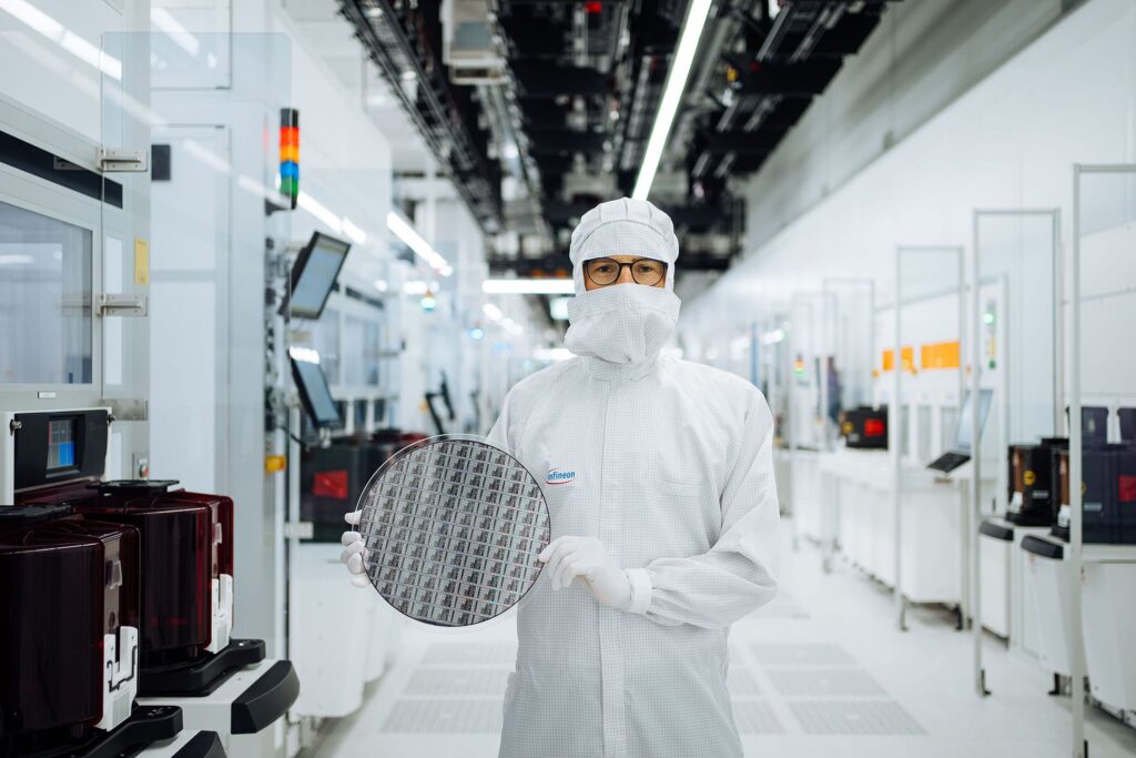 Infineon renforce son leadership dans les semi-conducteurs avancés avec la production de tranches GaN de 300 mm