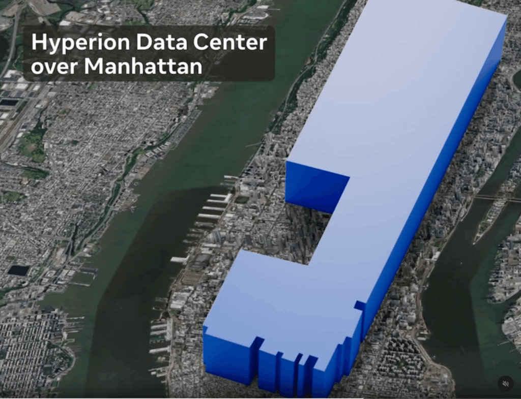 Meta accélère la course à la superintelligence avec des centres de données couvrant Manhattan et consommant des gigawatts