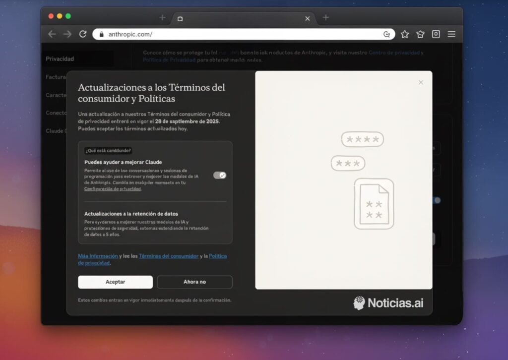 Claude AI change les règles : il entraînera ses modèles avec les données des utilisateurs sauf si vous choisissez de vous exclure