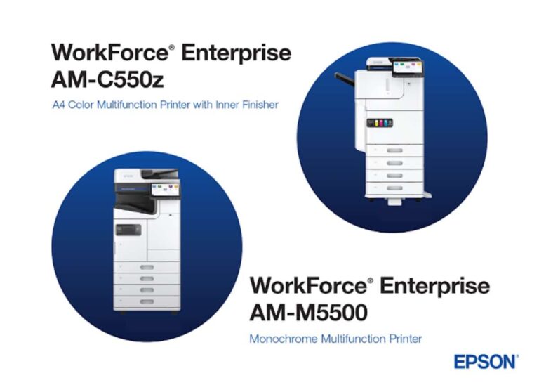Epson élargit sa gamme professionnelle avec deux nouvelles imprimantes multifonctions WorkForce Enterprise haute performance