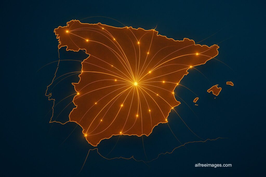 La CNMC radiographie l'interconnexion IP en Espagne : peering gratuit, transit et le rôle dominant de Madrid