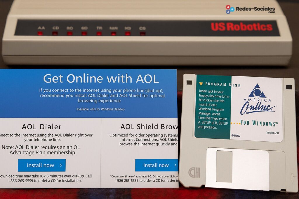 La fin d'une ère numérique : AOL supprimera son service Internet par modem après 34 ans
