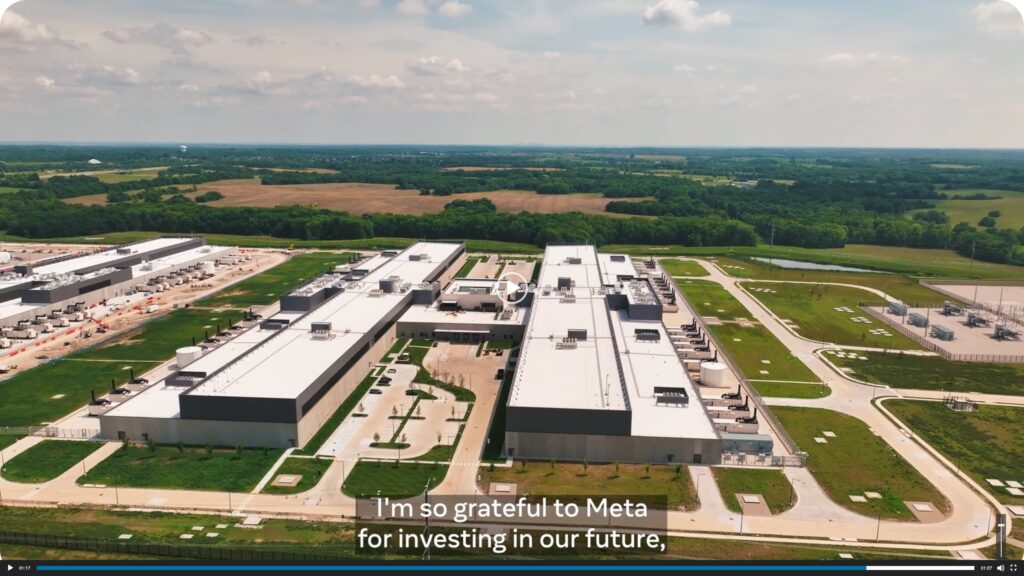 Meta inaugure à Kansas City un centre de données de 1 milliard de dollars et prépare la nouvelle génération optimisée pour l'IA