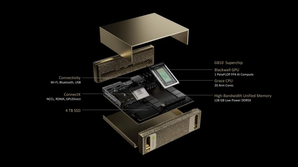 NVIDIA présente le GB10 Superchip : la révolution des PC IA avec architecture Blackwell