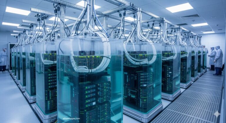 Refroidissement par immersion dans les centres de données : de technologie exotique à inévitabilité