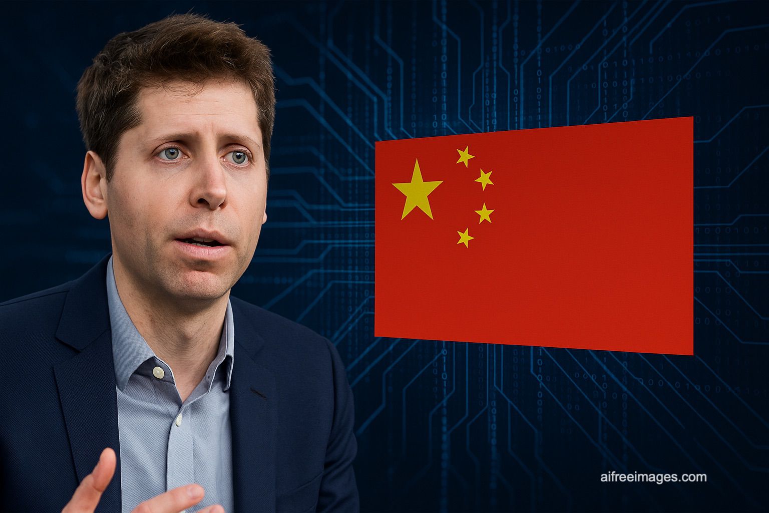 Sam Altman avertit : « Mettre des clôtures n’arrêtera pas l’avancée de la Chine en intelligence artificielle »