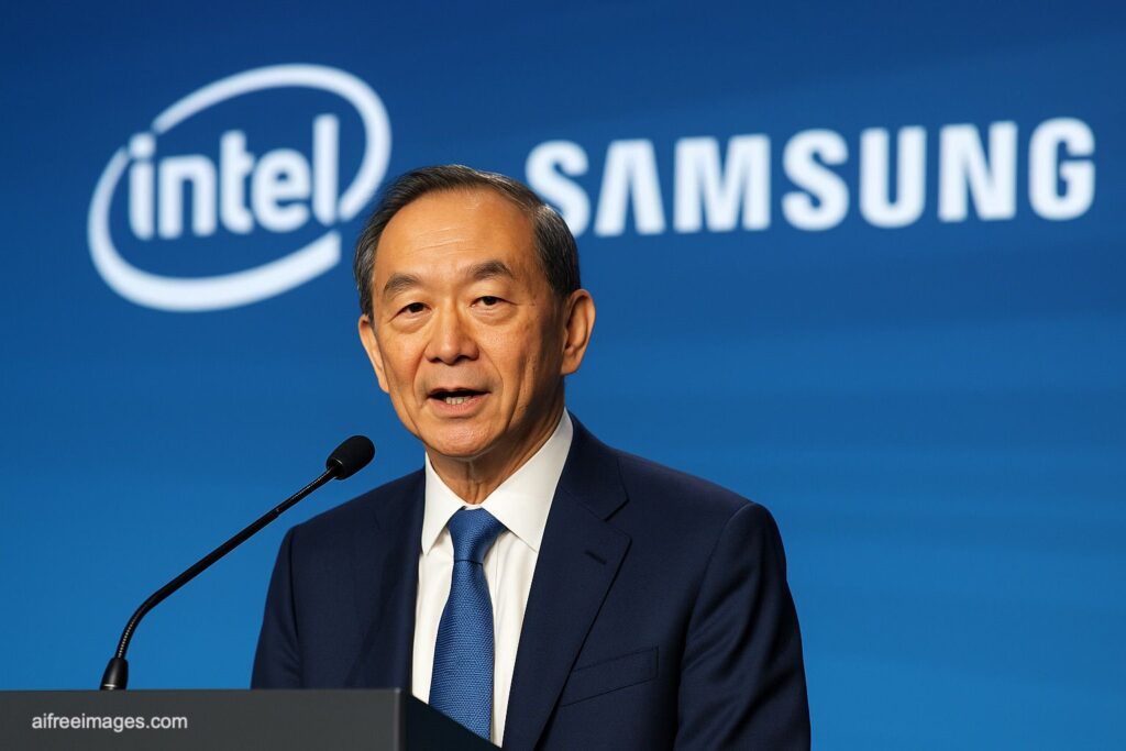 Samsung envisage une alliance stratégique avec Intel pour gagner la faveur de Trump et renforcer le « Made in USA ».