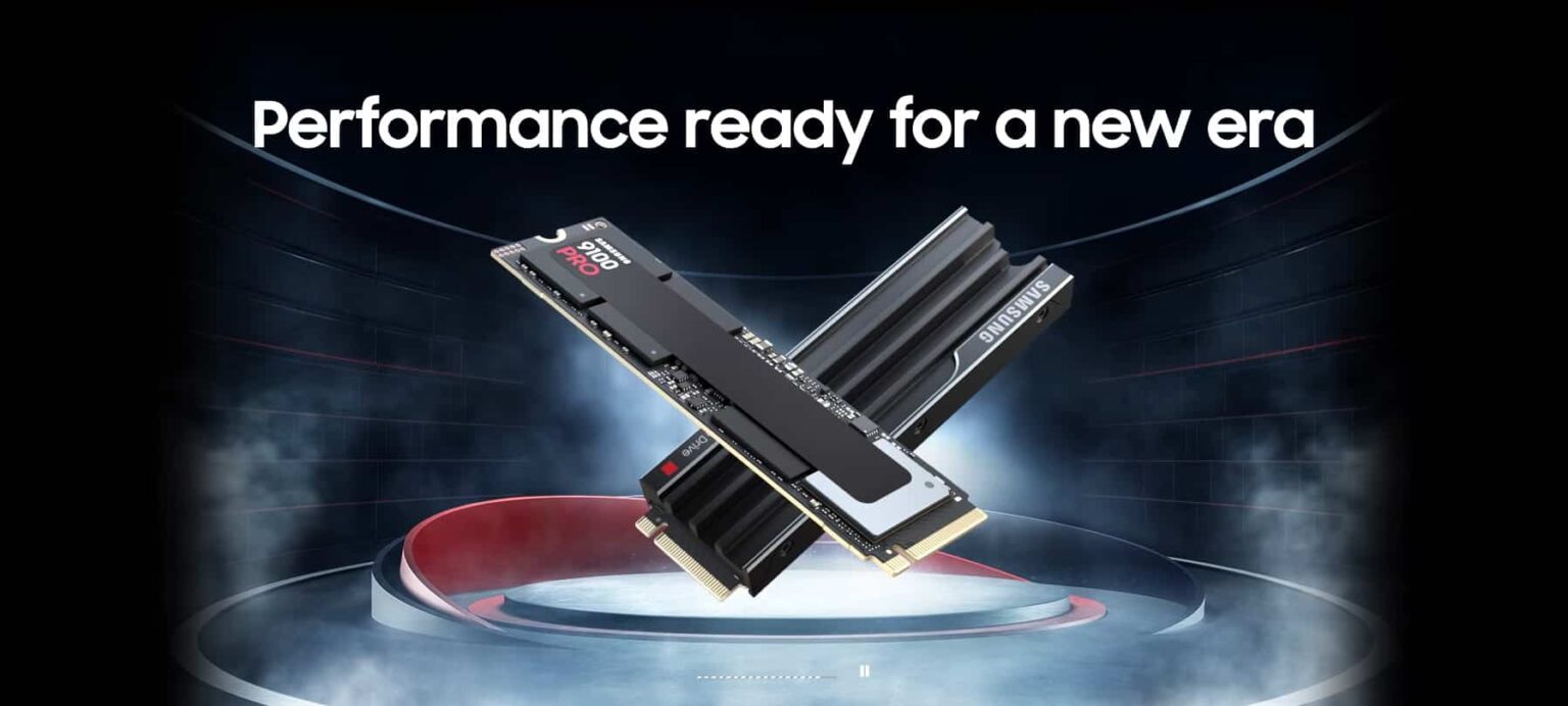 Samsung lance le SSD 9100 PRO Gen5 en versions jusqu'à 8 To : des vitesses vertigineuses allant jusqu'à 14,8 Go/s