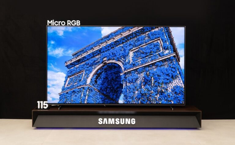 Samsung révolutionne le marché des téléviseurs haut de gamme avec le lancement du Micro RGB de 115 pouces