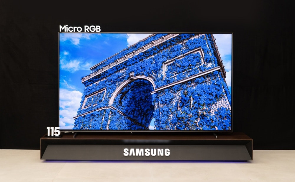 Samsung révolutionne le marché des téléviseurs haut de gamme avec le lancement du Micro RGB de 115 pouces