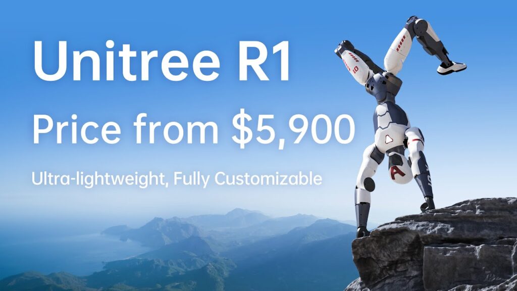 Unitree lance le robot R1 : un compagnon intelligent à partir de 5 900 dollars