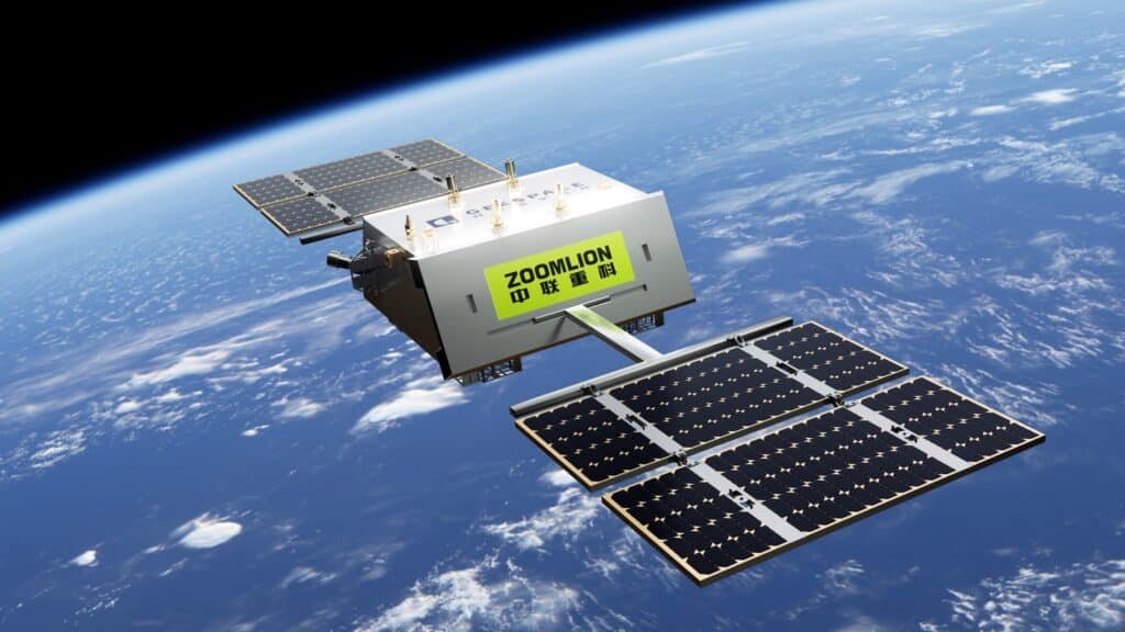 Zoomlion lance son premier satellite d'entreprise et ouvre une nouvelle étape dans la machinerie de construction intelligente et mondiale