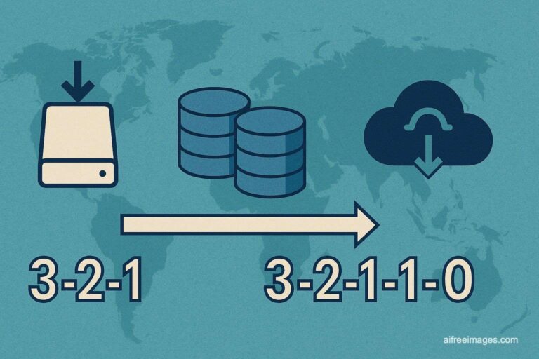 L'évolution des sauvegardes : de la règle 3-2-1 à la 3-2-1-1-0