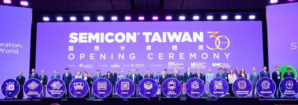 SEMICON Taiwan 2025 célèbre ses 30 ans en tant qu'épicentre mondial de l'innovation en semi-conducteurs