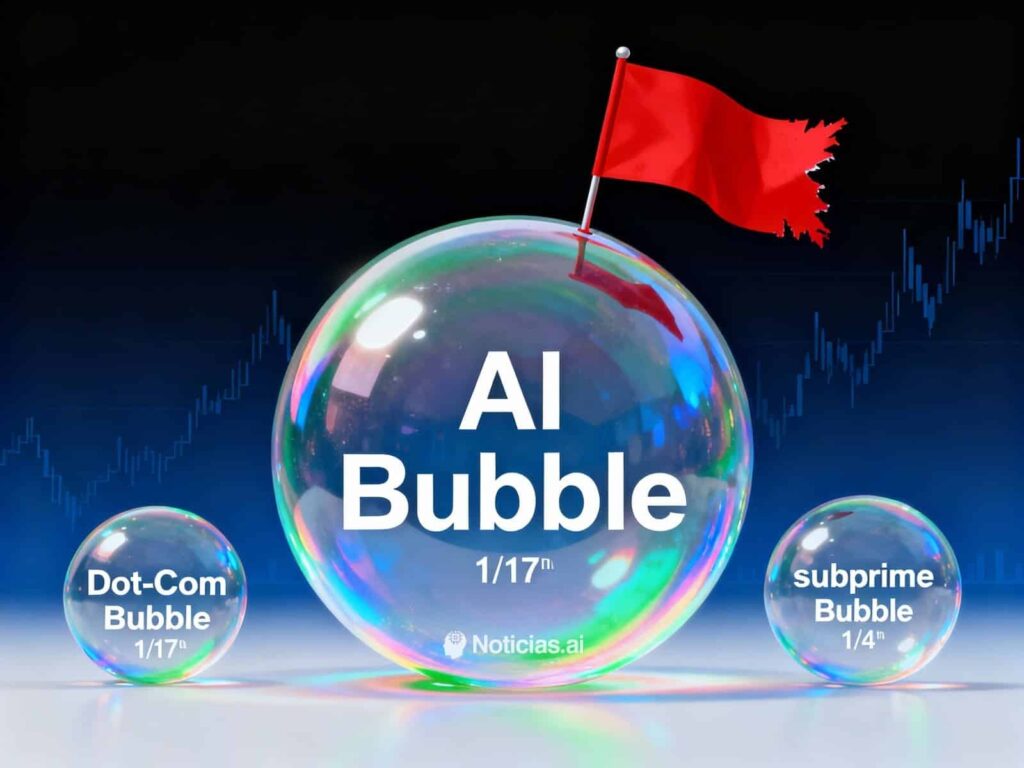 2025 : La plus grande bulle de l'IA par rapport à la bulle Internet ? Données clés (×17) et signaux d'alerte